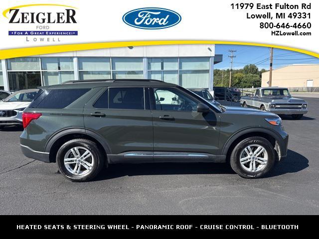 Photo of 2022 Forged Green Metallic Ford Explorer
