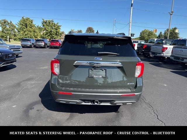 Photo of 2022 Forged Green Metallic Ford Explorer
