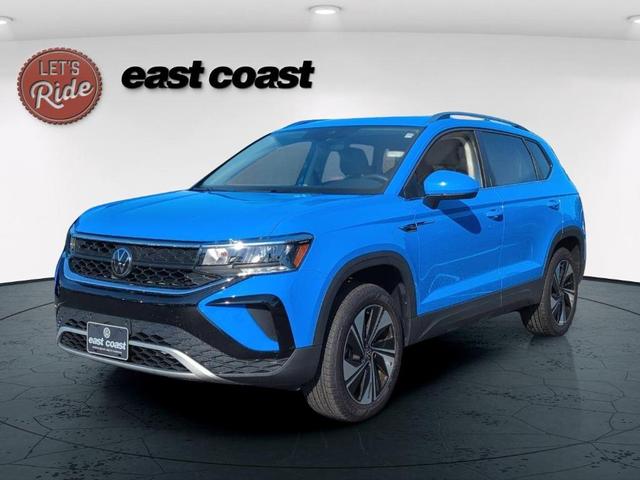 Photo of 2024 Cornflower Blue Volkswagen Taos
