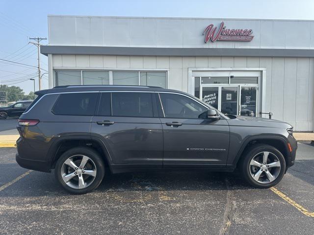 Photo of 2021 Baltic Gray Metallic Clearcoat Jeep Grand Cherokee L