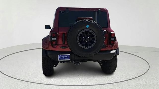 Photo of 2025 Ruby Red Metallic Tinted Clearcoat Ford Bronco