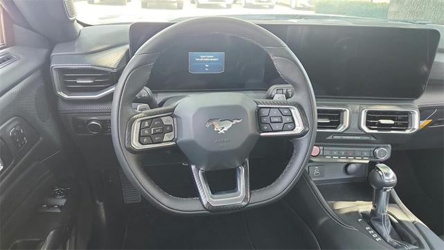 Photo of 2025 Shadow Black Ford Mustang