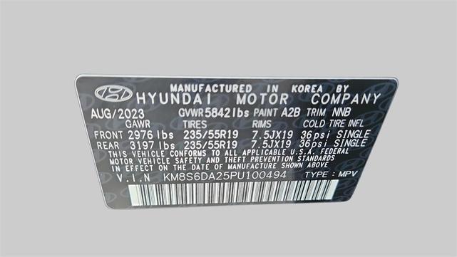Photo of 2023 Black Noir Pearl Hyundai Santa Fe Plug-In Hybrid