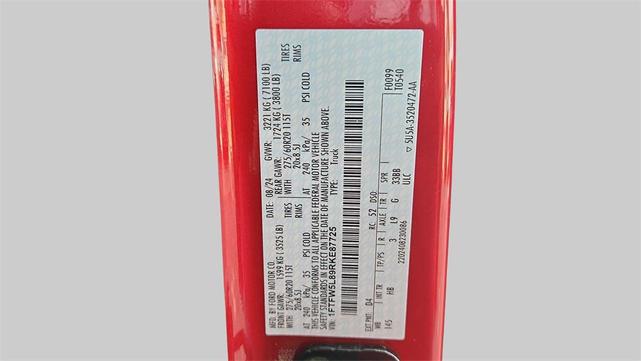 Photo of 2024 Rapid Red Metallic Tinted Clearcoat Ford F-150