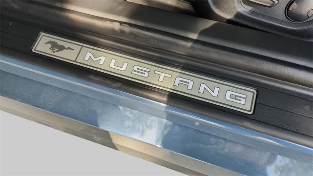 Photo of 2025 Vapor Blue Metallic Ford Mustang