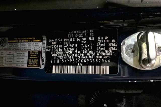 Photo of 2023 Midnight Lake Blue Kia Telluride