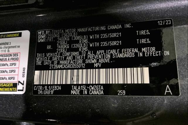 Photo of 2024 Cloudburst Gray Lexus RX 350