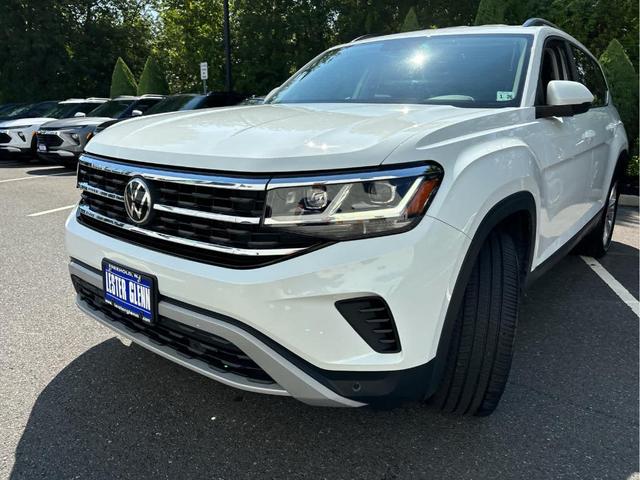 Photo of 2021 Pure White Volkswagen Atlas