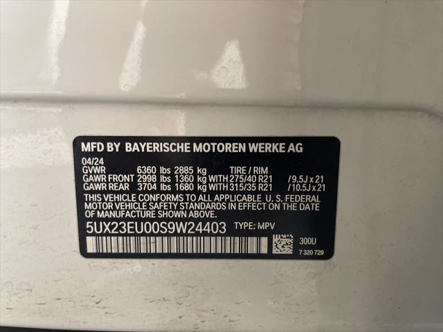 Photo of 2025 Alpine White BMW X5