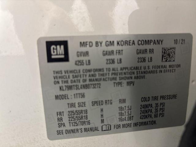 Photo of 2022 Summit White Chevrolet Trailblazer
