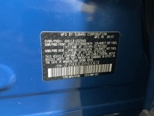 Photo of 2024 Geyser Blue Subaru Forester