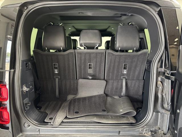 Photo of 2024 Santorini Black Metallic Land Rover Defender