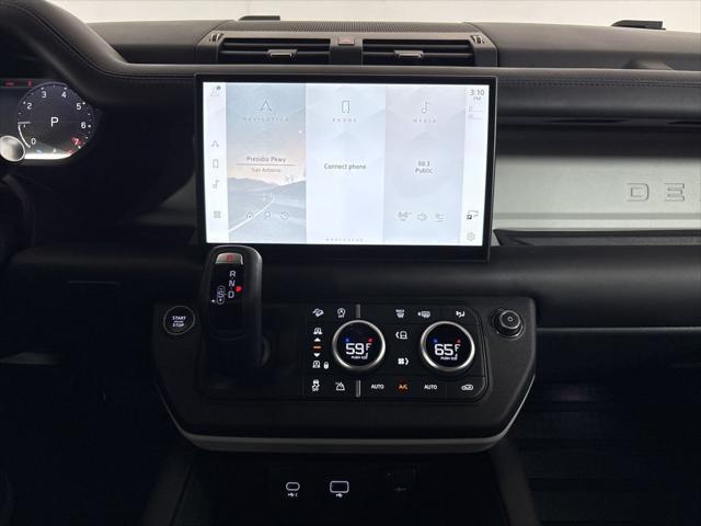 Photo of 2024 Santorini Black Metallic Land Rover Defender