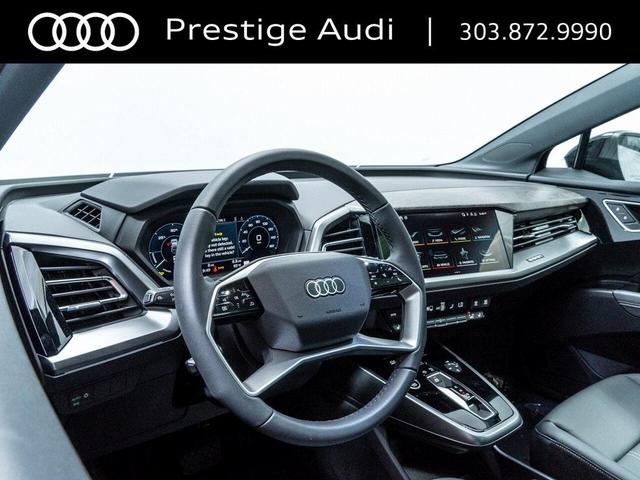 Photo of 2025 Mythos Black Metallic Audi Q4 e-tron