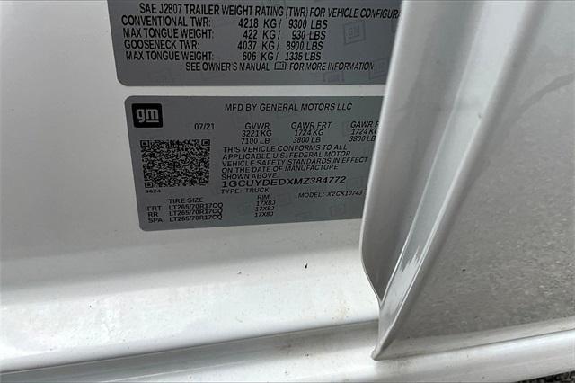 Photo of 2021 Summit White Chevrolet Silverado 1500