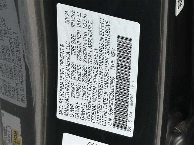 Photo of 2025 Meteorite Gray Metallic Honda CR-V Hybrid