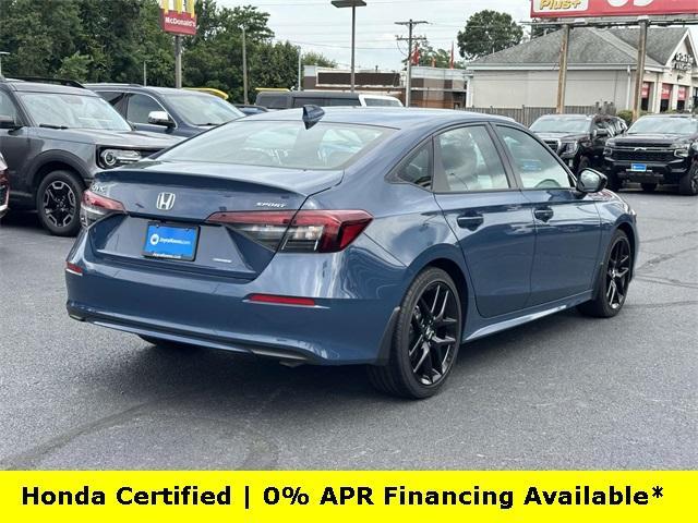 Photo of 2025 Blue Lagoon Honda Civic Hybrid