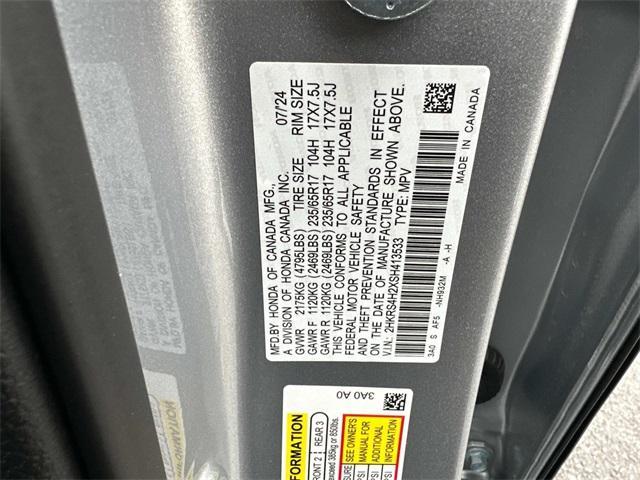 Photo of 2025 Solar Silver Metallic Honda CR-V
