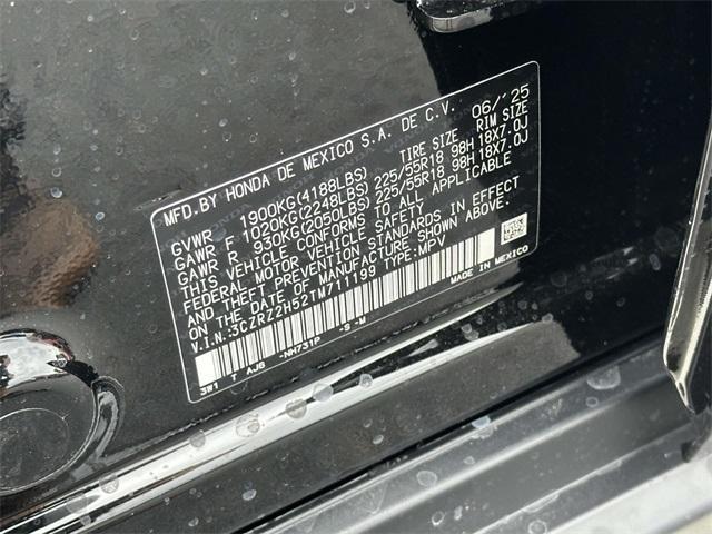 Photo of 2026 Crystal Black Pearl Honda HR-V