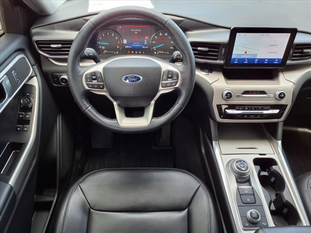 Photo of 2022 Stone Blue Ford Explorer