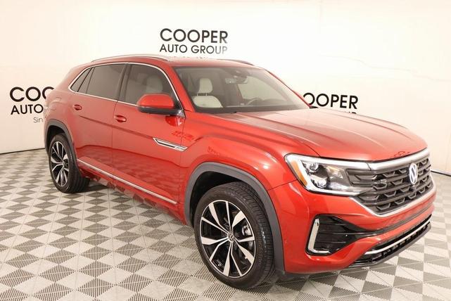Photo of 2024 Aurora Red Metallic Volkswagen Atlas Cross Sport