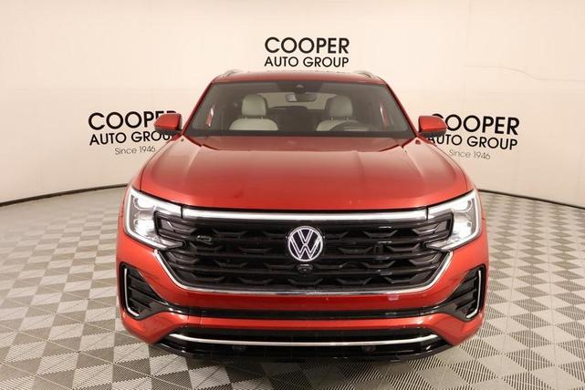 Photo of 2024 Aurora Red Metallic Volkswagen Atlas Cross Sport