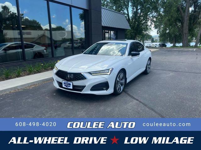 Photo of 2021 Platinum White Pearl Acura TLX