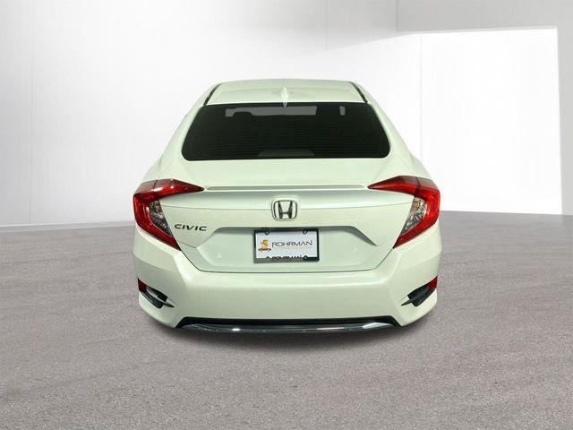 Photo of 2021 Platinum White Pearl Honda Civic