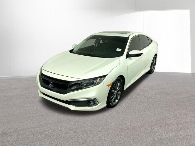 Photo of 2021 Platinum White Pearl Honda Civic
