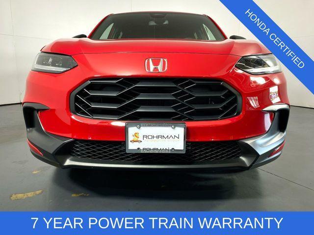Photo of 2025 Milano Red Honda HR-V