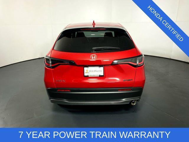 Photo of 2025 Milano Red Honda HR-V