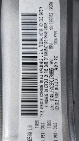 Photo of 2015 Gray Jeep Grand Cherokee