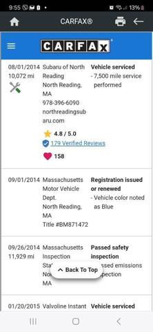 Photo of 2014 Marine Blue Pearl Subaru Forester