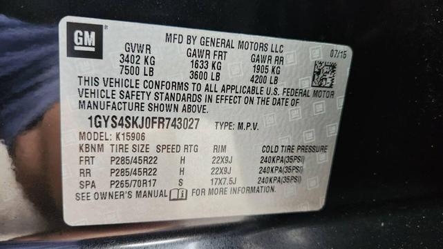 Photo of 2015 Black Raven Cadillac Escalade ESV