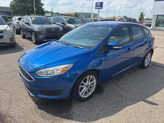 Photo of 2018 Lightning Blue Metallic Ford Focus