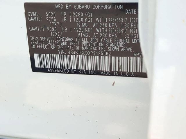 Photo of 2023 Crystal White Pearl Subaru Outback