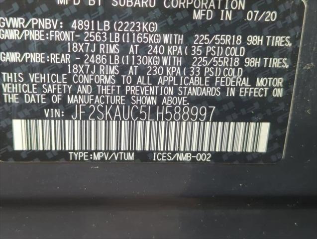 Photo of 2020 Magnetite Gray Metallic Subaru Forester