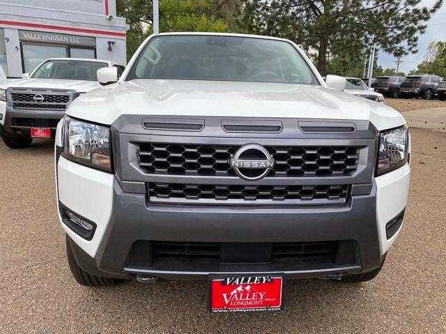 Photo of 2025 Glacier White Nissan Frontier