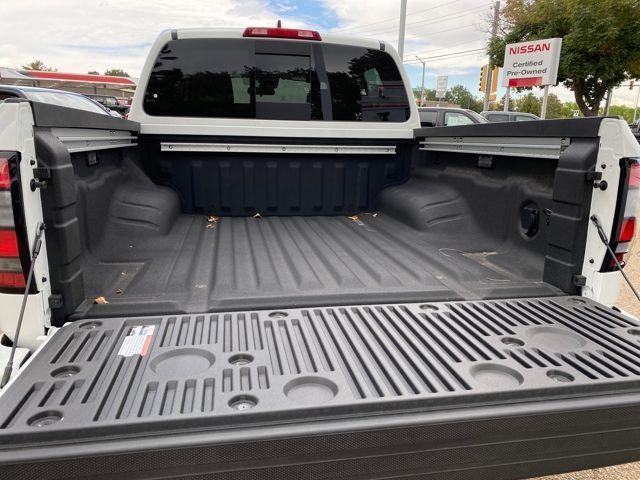 Photo of 2025 Glacier White Nissan Frontier