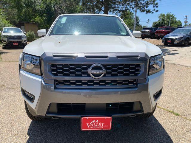 Photo of 2025 Glacier White Nissan Frontier