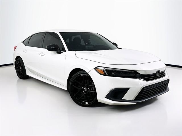 Photo of 2024 Platinum White Pearl Honda Civic