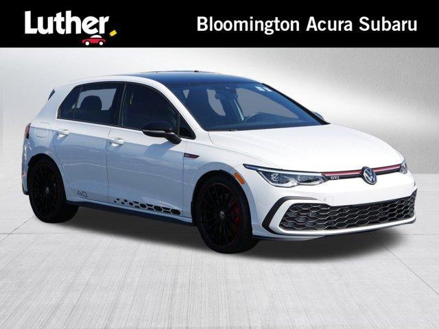 Photo of 2023 Opal White / Black Roof Volkswagen Golf GTI