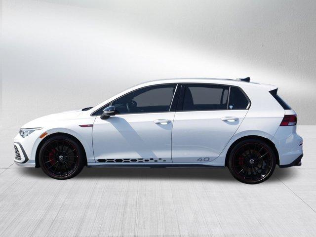 Photo of 2023 Opal White / Black Roof Volkswagen Golf GTI