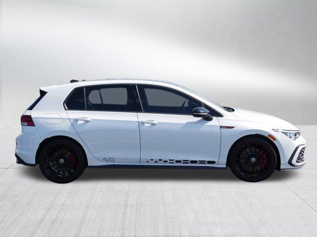 Photo of 2023 Opal White / Black Roof Volkswagen Golf GTI