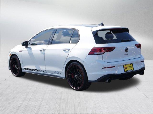 Photo of 2023 Opal White / Black Roof Volkswagen Golf GTI