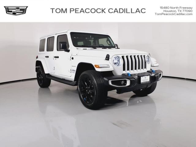 Photo of 2022 Bright White Clearcoat Jeep Wrangler Unlimited 4xe