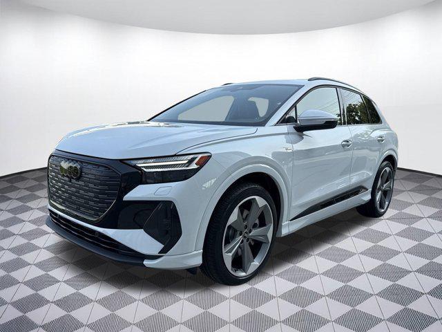 Photo of 2025 Glacier White Metallic Audi Q4 e-tron