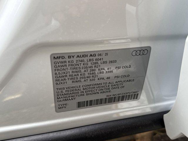 Photo of 2025 Glacier White Metallic Audi Q4 e-tron