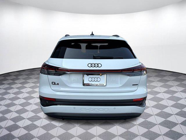 Photo of 2025 Glacier White Metallic Audi Q4 e-tron
