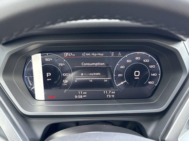 Photo of 2025 Glacier White Metallic Audi Q4 e-tron